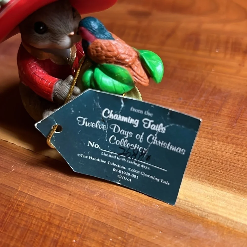 Charming Tales Twelve Days of  Christmas Collection Numbered FLAWED